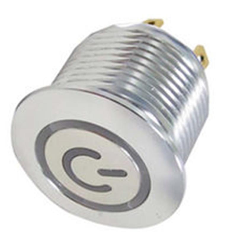-40℃-+85℃ 應用16mm 金屬復位按鍵開關