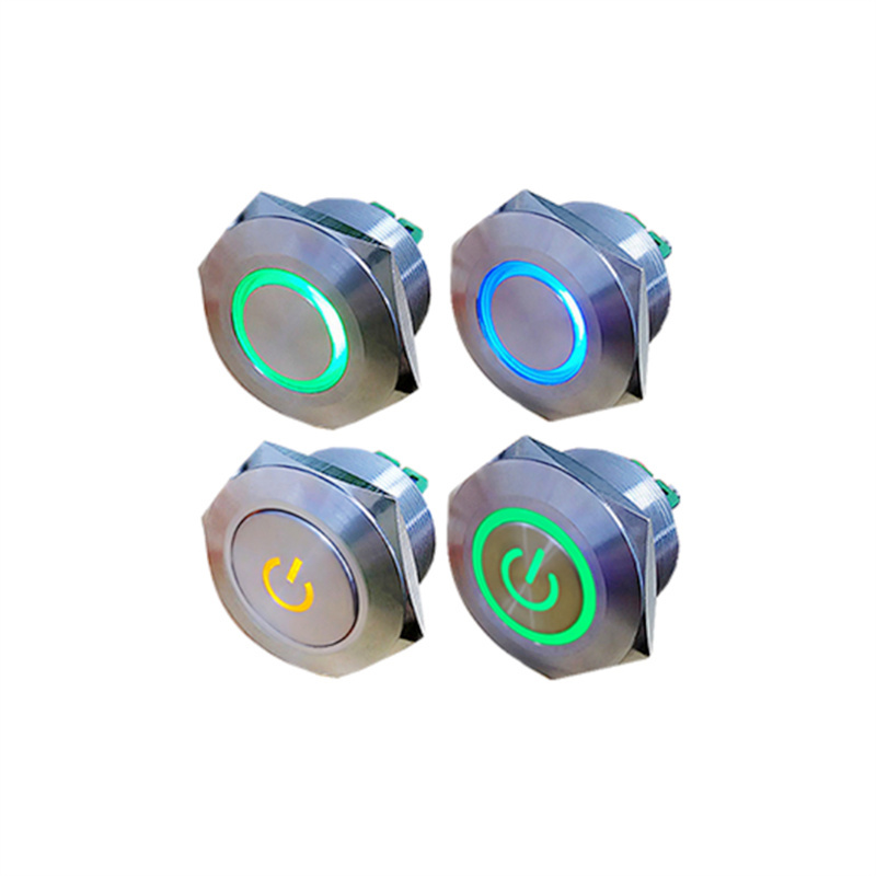 30mm金屬按鈕開關IP67