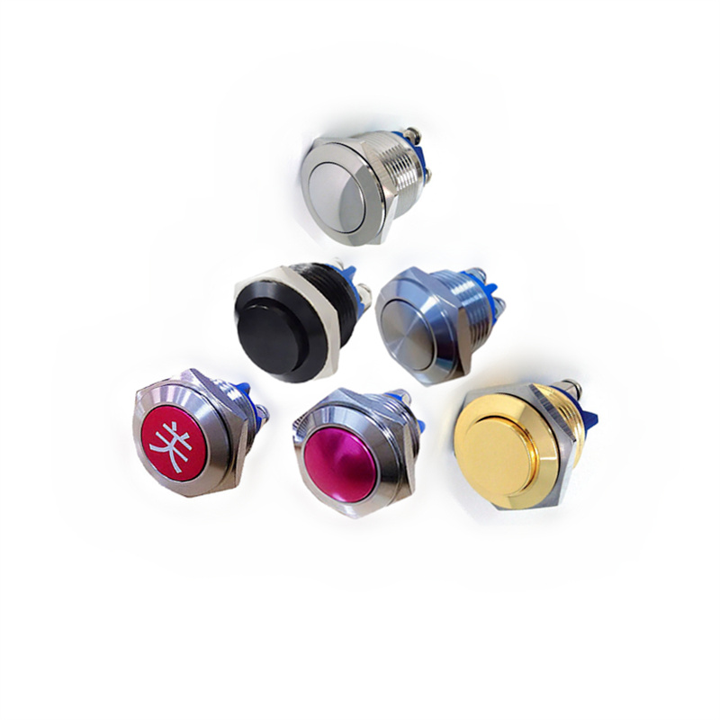 16mm金屬開關（螺絲腳）