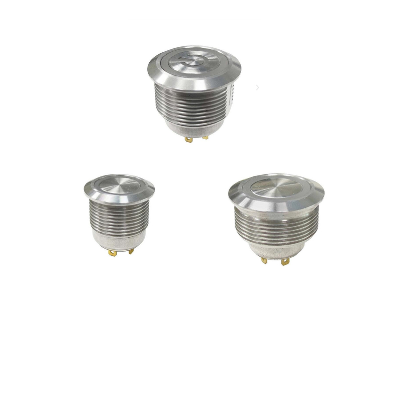 19mm 22mm 25mm短款金屬按鍵開關