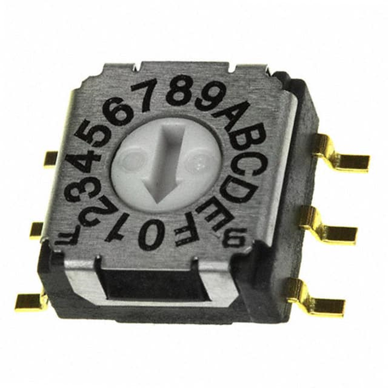 7*7旋轉編碼開關， 4位， 10位，16位