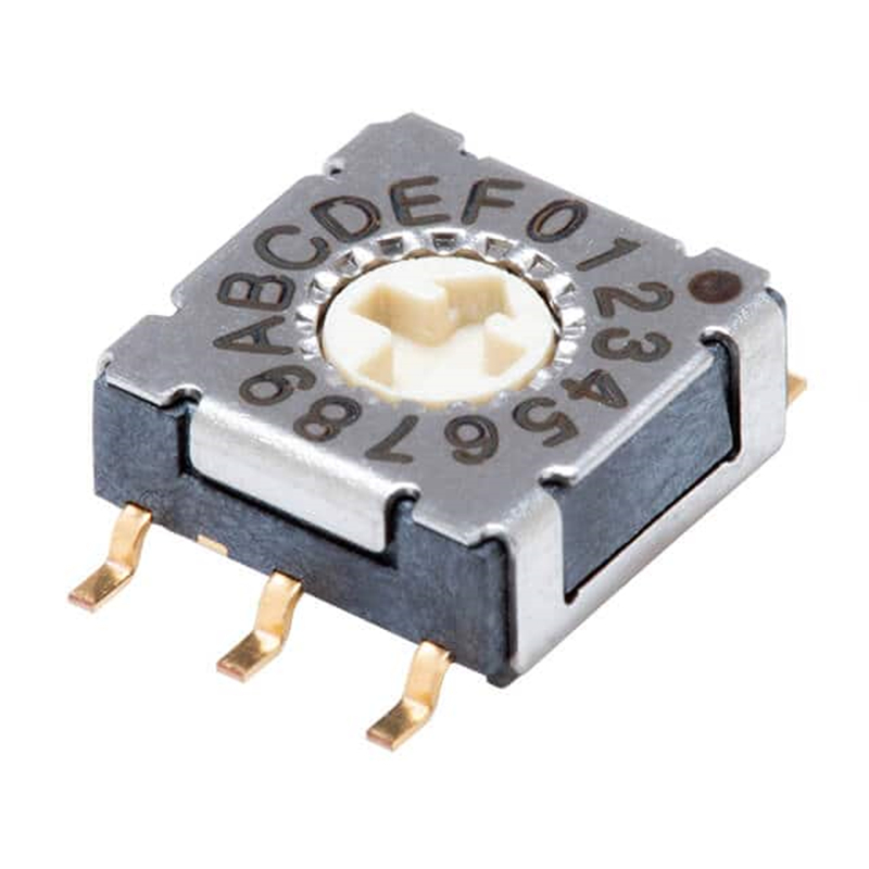 7*7旋轉編碼開關， 4位， 10位，16位