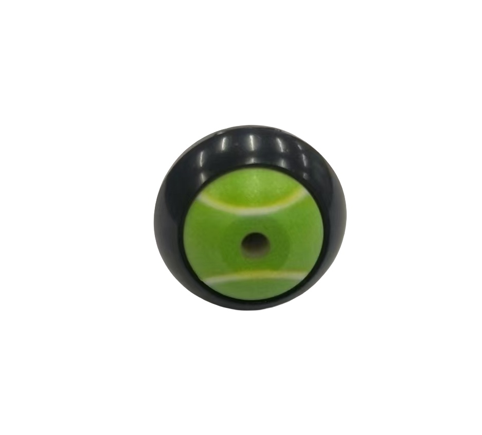 12mm球形手柄按鈕自復位小型電子遙控器專用綠色防水小型按鍵開關